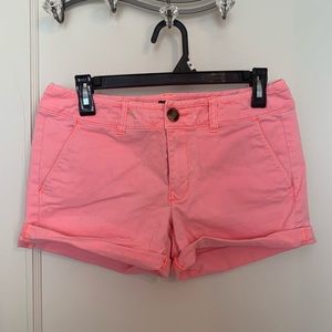 American Eagle Midi Stretch Shorts